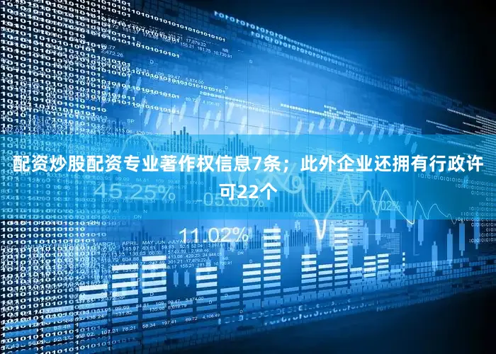 配资炒股配资专业著作权信息7条；此外企业还拥有行政许可22个